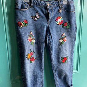 Upcycled capri's